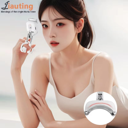Electric Eyelash Curler Portable Electric Heated Comb Eye Lash Perm Long Lasting Eyelashes Thermal Eyelash Curler Makeup Tools